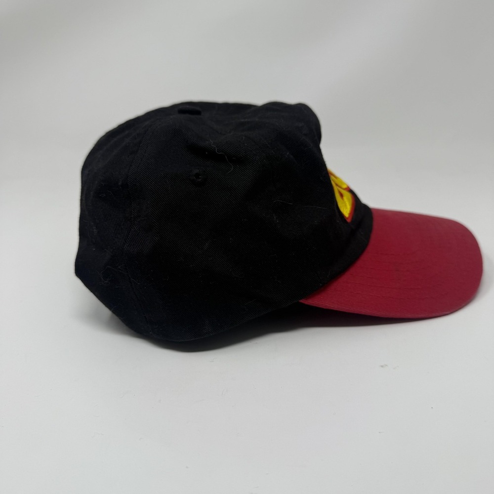 Quartersnacks 25 Hat Cap Snap Back Mens Black Red Embroidered One Size Sports - Picture 4 of 6